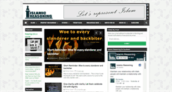 Desktop Screenshot of islamicreasoning.com