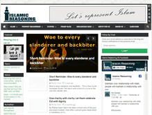 Tablet Screenshot of islamicreasoning.com